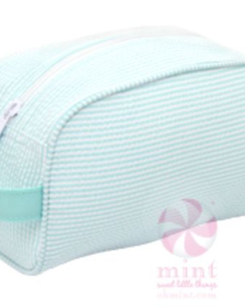 Oh Mint Seersucker DOP Kit