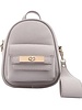 Mikey Grey Mini Backpack