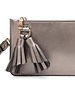 Farah Pewter Wristlet with Tassel