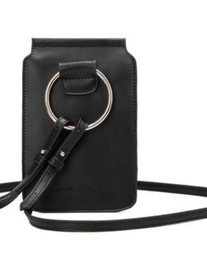 Dory Cross Over Bag with Tassel - Black