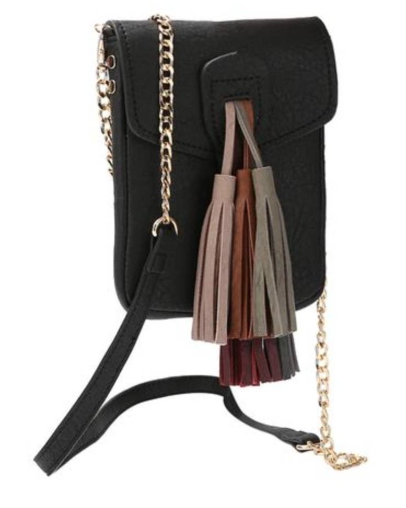 Kai Cross Over Bag with Large Tassel