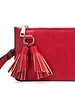 Farah Black Wristlet with Tassel