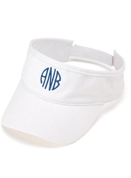 Wholesale Boutique White Visor