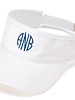 Wholesale Boutique White Visor