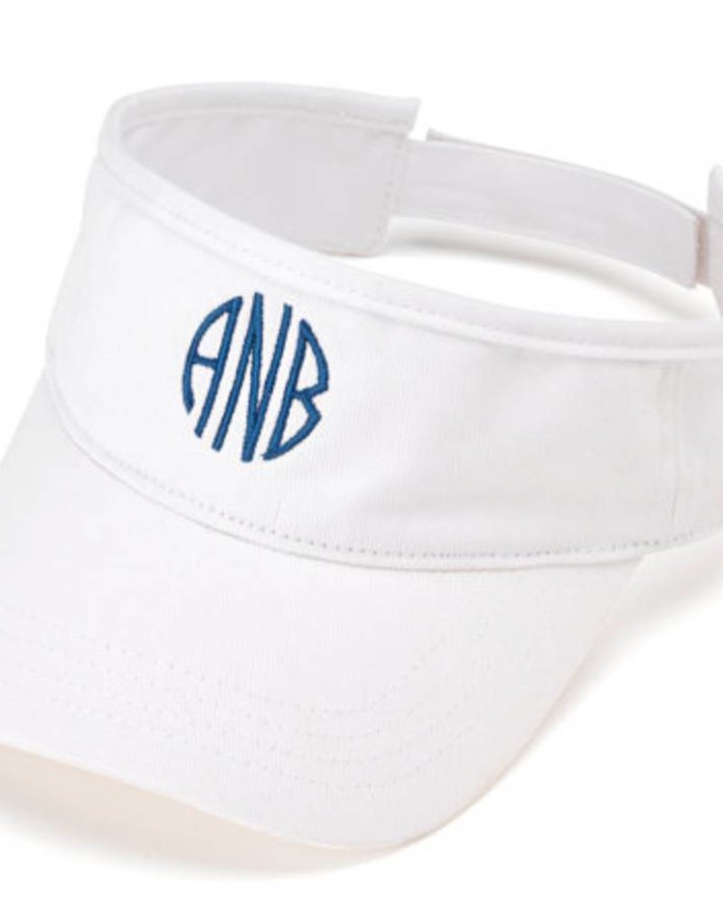 Wholesale Boutique White Visor