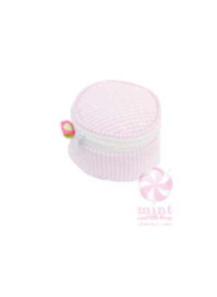 Oh Mint Jewelry Button Seersucker - Mint