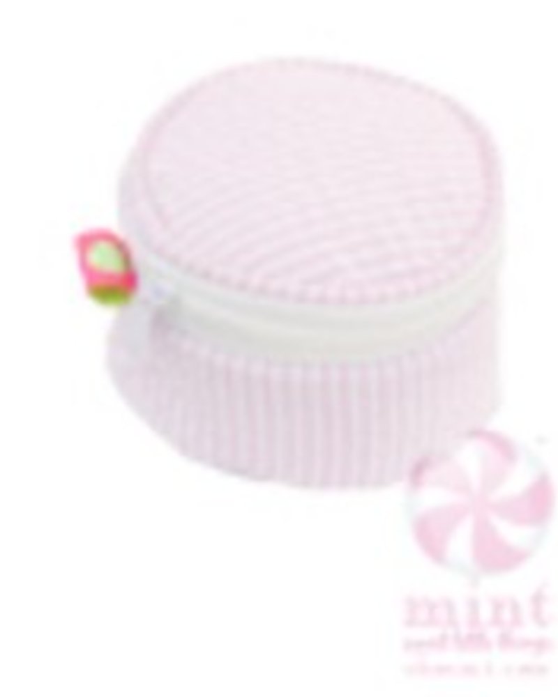 Oh Mint Jewelry Button Seersucker - Mint