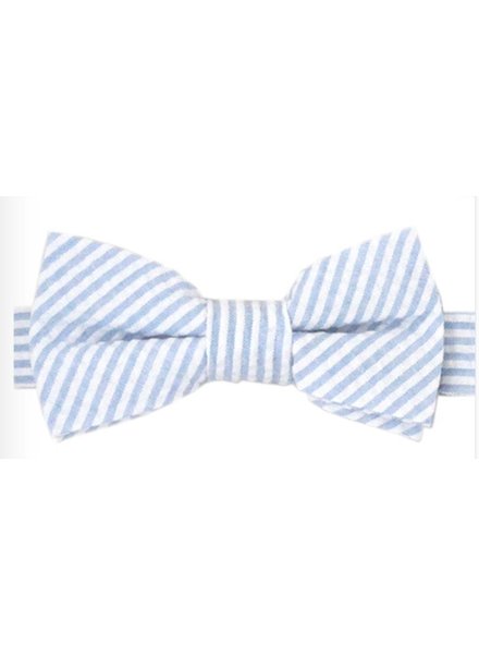 Wholesale Boutique Youth Seersucker Bowtie