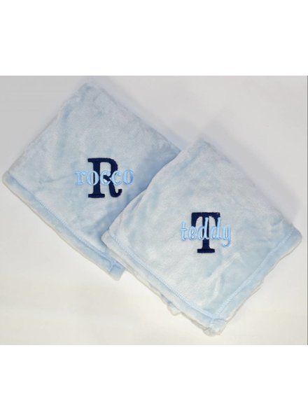 Terry Town Light Blue BabyBlanket