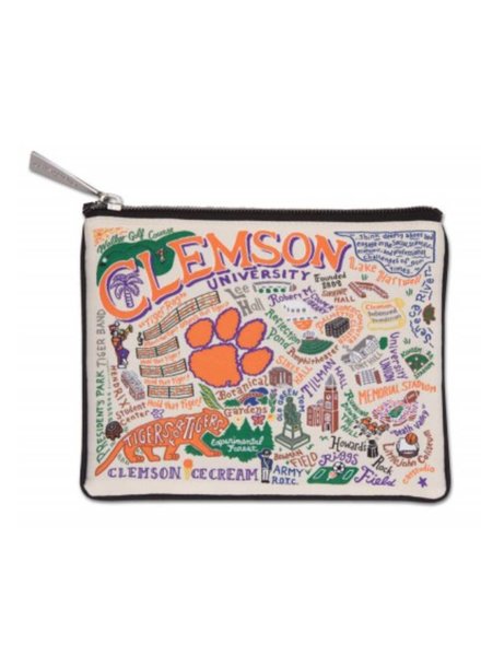 Clemson Woven Pouch