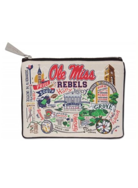 Ole Miss Woven Pouch