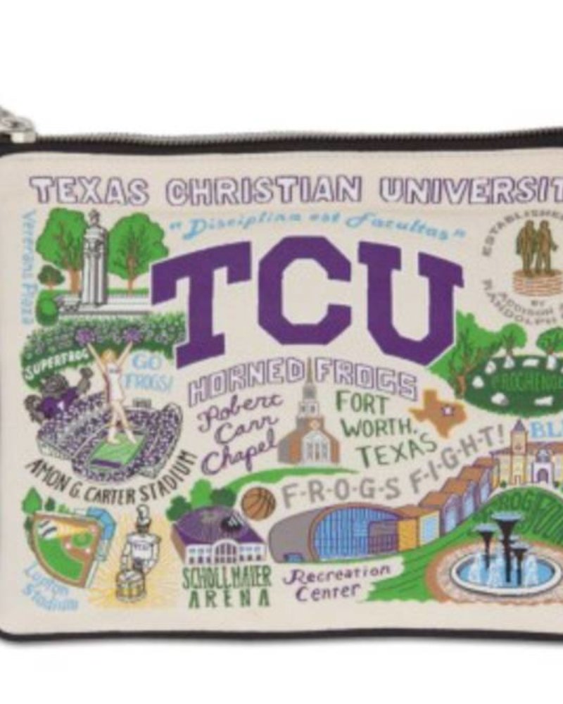 TCU Woven Pouch