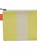 Vertical Colorblock Zip Pouch