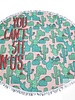 Round Beach Towel - Cactus