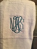 White Bath Towel