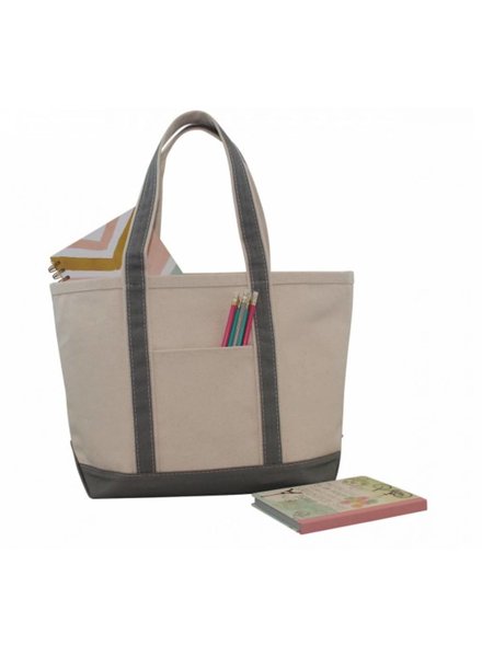 Medium Boat Tote Grey