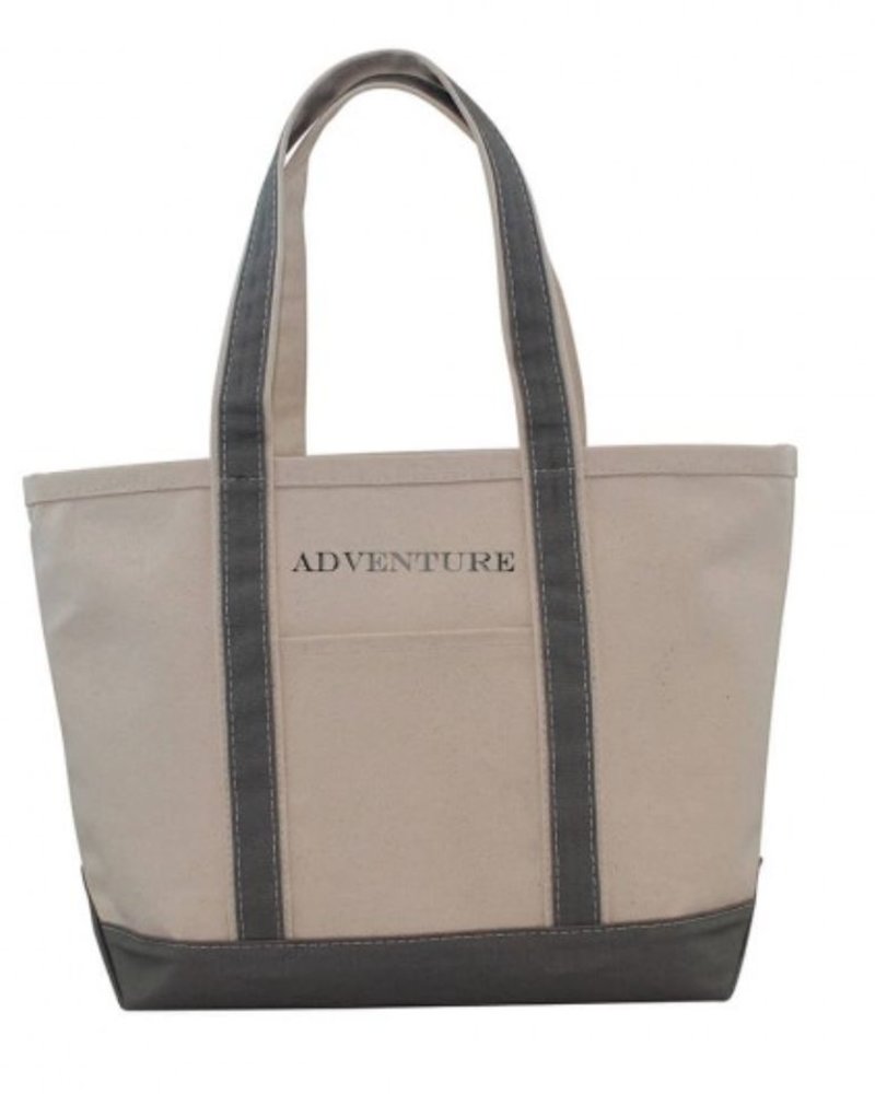 Medium Boat Tote Grey