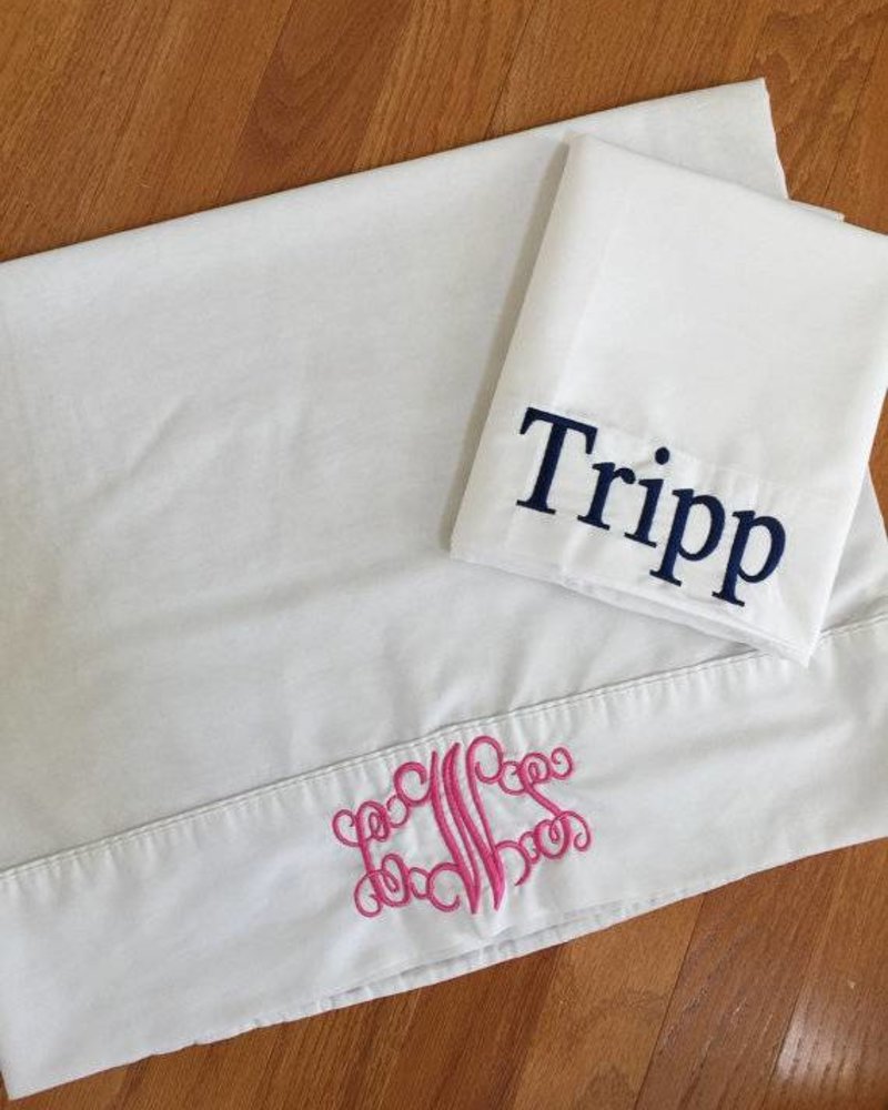 Properly Mine Pillowcase - monogrammed