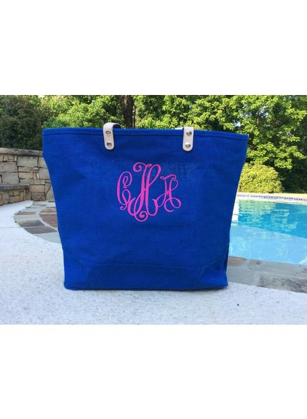 Jute beach bag