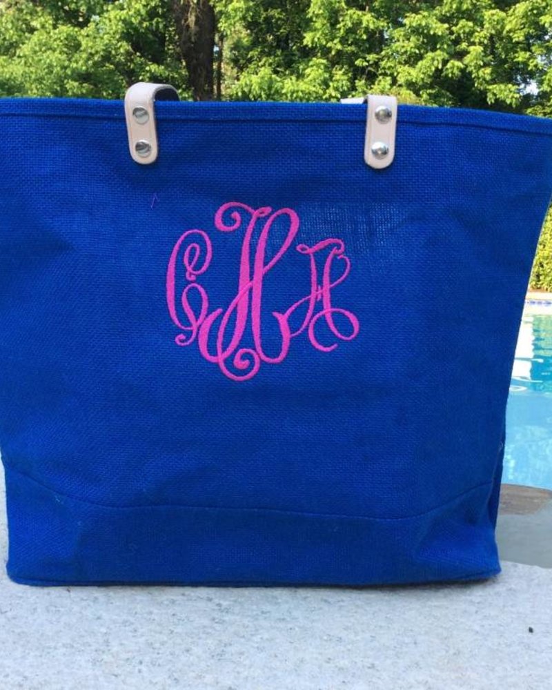 Jute beach bag