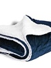 Sherpa Lined Fleece Blanket