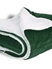 Sherpa Lined Fleece Blanket