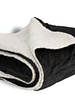 Sherpa Lined Fleece Blanket