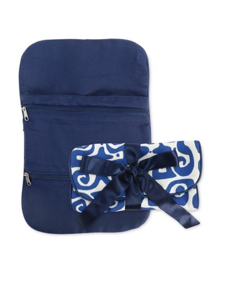 Don't frt Jewelry Roll - Navy