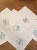 Saro Home GOods Hemstitch Napkin - monogrammed