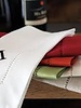 Saro Home GOods Hemstitch Napkin - monogrammed
