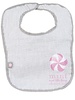 Oh Mint Seersucker Velour Bib