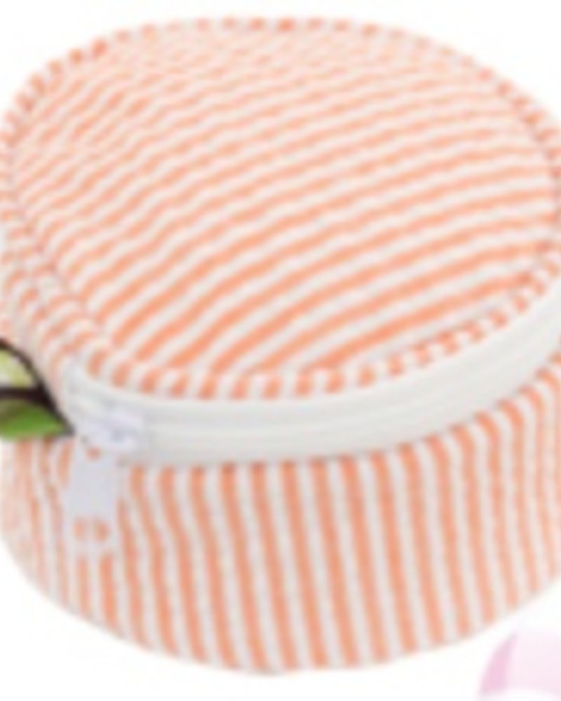 Oh Mint Mini Button Box Seersucker