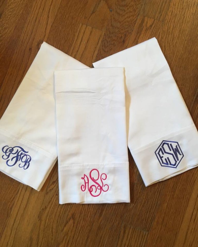 Properly Mine Pillowcase - monogrammed