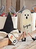 Ghostly monogrammed Trick or Treat Bag