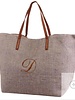 MimiWholesale Jute Herringbone Bag