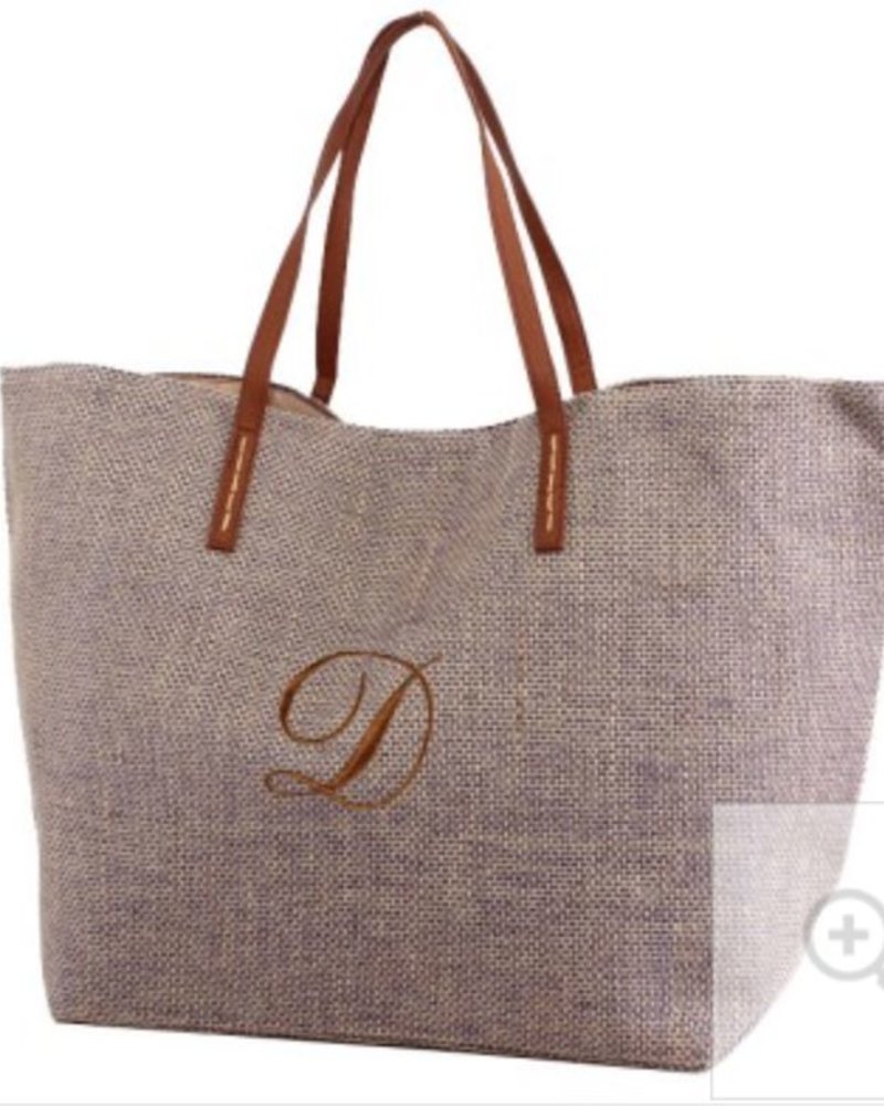 MimiWholesale Jute Herringbone Bag