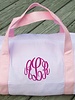 Pink Seersucker Duffle