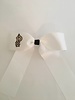 SPX White Cheer Bow with Name