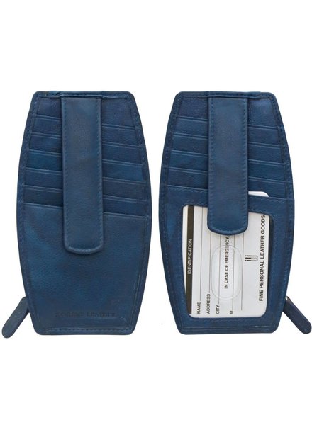 ILI Leather Double Sided Credit Card Holder