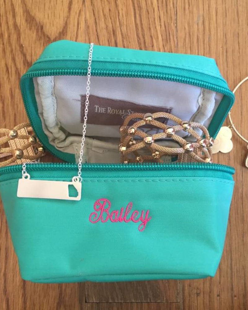 Whitney Nylon Jewlery Case Water