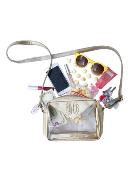Over the Shoulder Clear Game Day Bag
