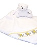 Yellow Elephant Plush Minky Blanket