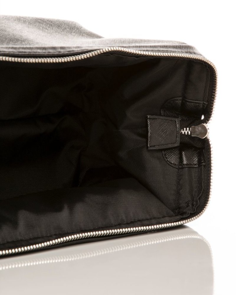 Brouk Leather Top Zip Toiletry Kit