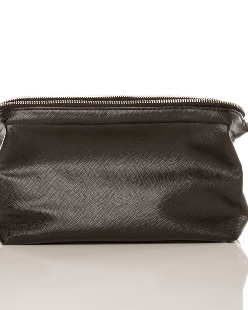 Brouk Leather Top Zip Toiletry Kit