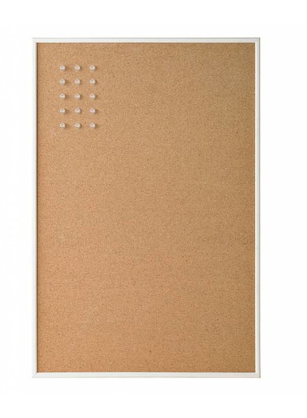 Cork Bulletin Board with Monogram