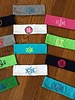 Cotton Headband with Monogram