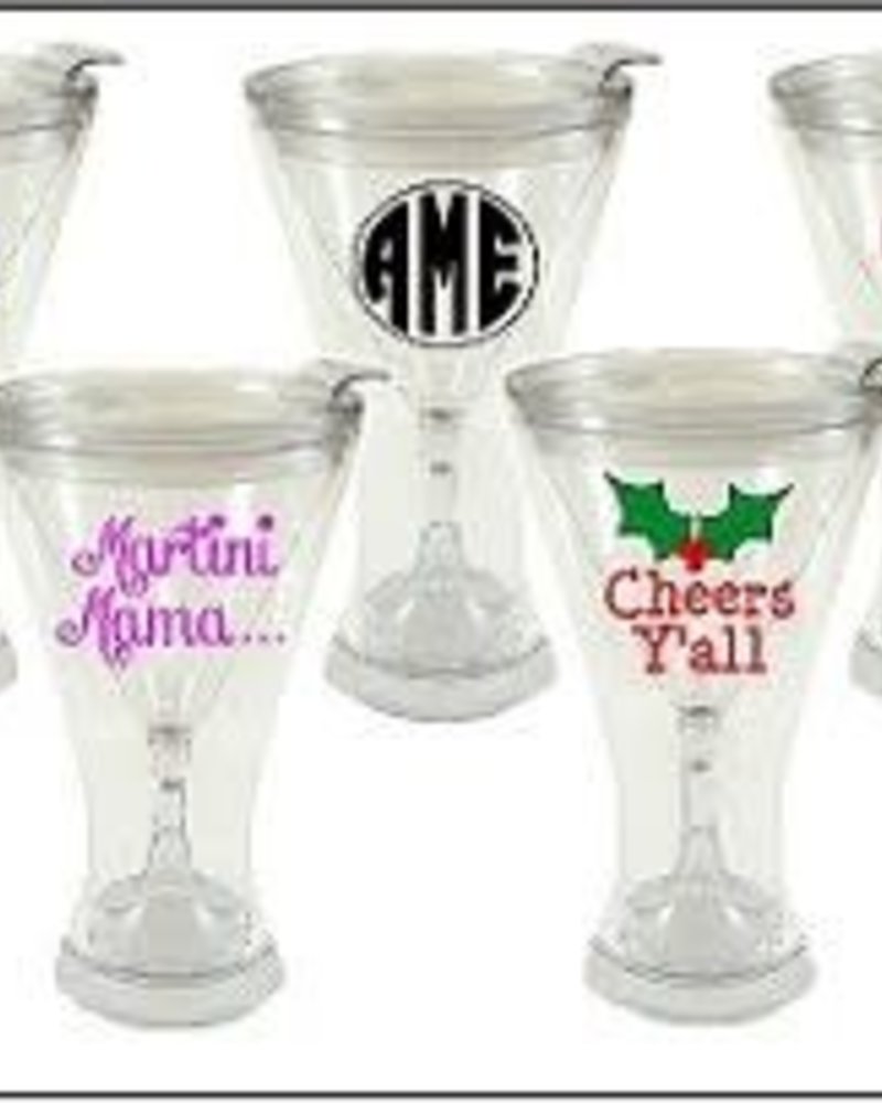 Martini To Go Glass