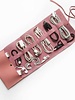 Brouk leather travel cord roll brown