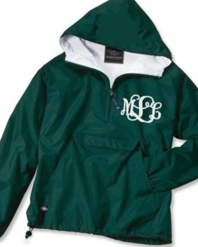 1/4 Zip Pullover Raincoat in a Pocket