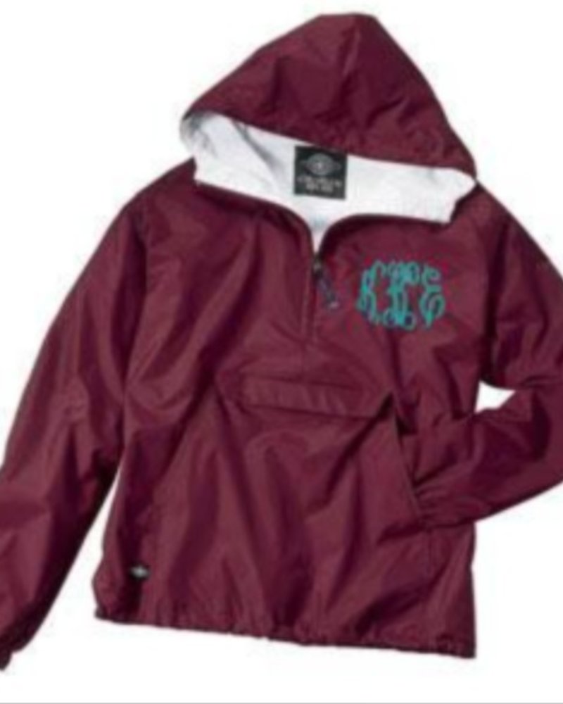 1/4 Zip Pullover Raincoat in a Pocket